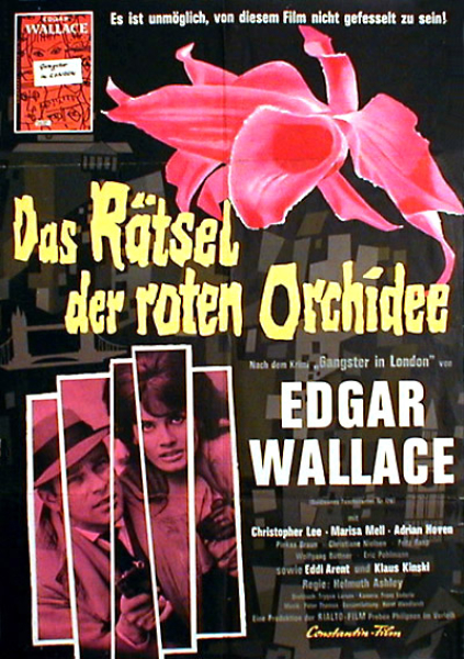 Raetsel der roten Orchidee